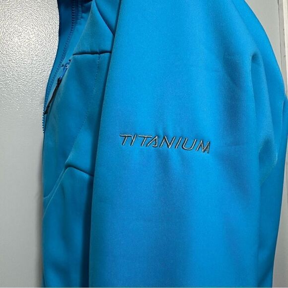 Columbia woman’s Titanium Tech Jacket Blue Interchange Utility size M - Picture 5 of 13